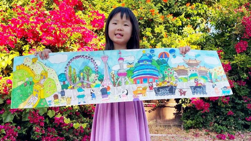 7_Year_Old_Wins_Grand_Prize_with__Journey_Across_China__Artwork_poster - My Global News: Voices of a New Era 7_Year_Old_Wins_Grand_Prize_with__Journey_Across_China__Artwork video poster