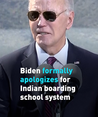Biden Issues Historic Apology for Indigenous Boarding Schools Biden_Issues_Historic_Apology_for_Indigenous_Boarding_Schools video poster