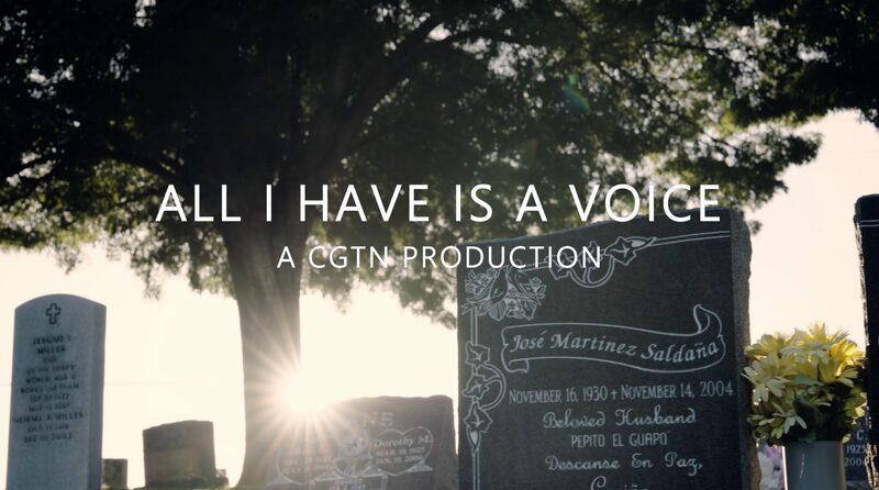 CGTN_Premieres__All_I_Have_is_a_Voice____A_Powerful_Look_at_US_War_Strategy_poster - My Global News: Voices of a New Era CGTN_Premieres__All_I_Have_is_a_Voice____A_Powerful_Look_at_US_War_Strategy video poster