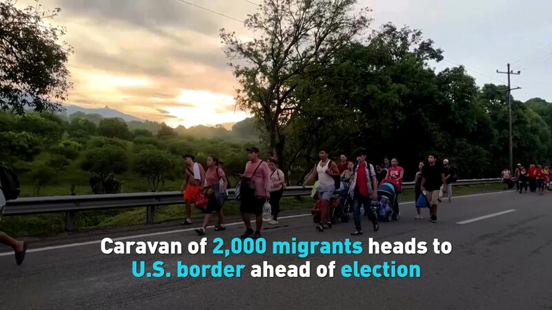Caravan_of_2_000_Migrants_Rallies_to_US_Border_Before_Election_poster - My Global News: Voices of a New Era Caravan_of_2_000_Migrants_Rallies_to_US_Border_Before_Election video poster