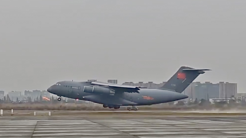 China Deploys Y-20 Aircraft for Xizang Earthquake Relief China_Deploys_Y_20_Aircraft_for_Xizang_Earthquake_Relief video poster