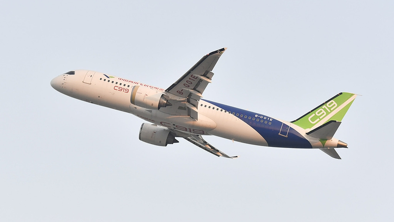 China_Eastern_Completes_First_Engine_Replacement_for_C919_Aircraft