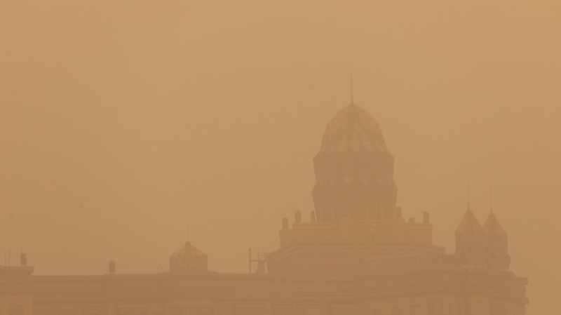 China_Issues_Yellow_Sandstorm_Alert_for_Northern_Regions