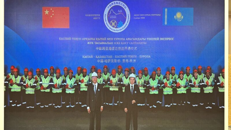 China_and_Kazakhstan_Launch_New_China_Europe_Trans_Caspian_Express_Route