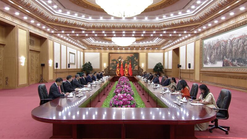 China and Sri Lanka Chart New Course in Bilateral Relations, Says President Xi China_and_Sri_Lanka_Chart_New_Course_in_Bilateral_Relations__Says_President_Xi video poster