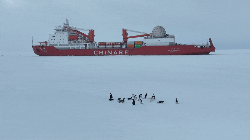 China_s_41st_Antarctic_Expedition_Sails_to_Qinling_Station
