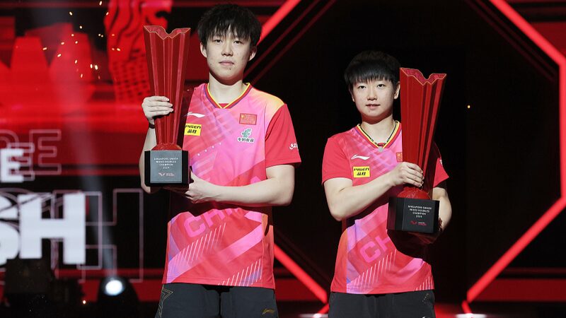 China’s Wang and Sun Achieve Third Straight Mixed Doubles Title at WTT Singapore Smash China_s_Wang_and_Sun_Achieve_Third_Straight_Mixed_Doubles_Title_at_WTT_Singapore_Smash
