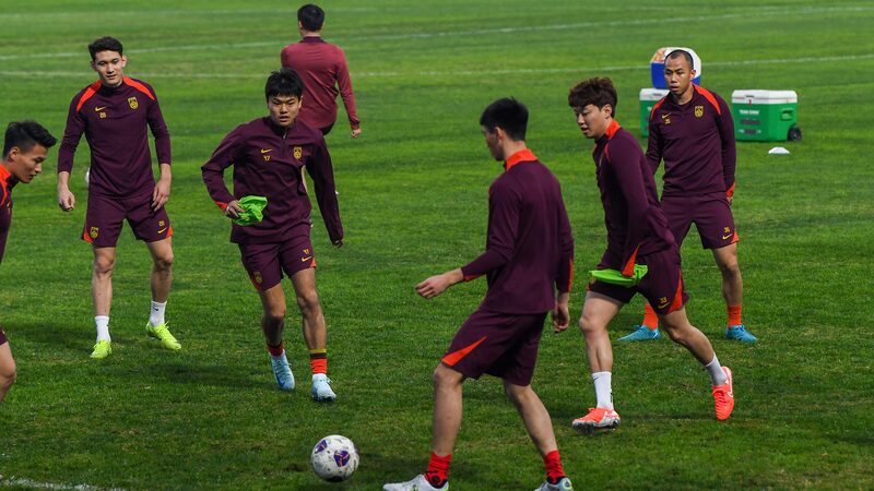 Chinese_Football_Team_Gathers_in_Haikou_for_Crucial_World_Cup_Qualifiers