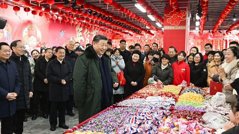 Chinese_Leader_Xi_Jinping_Visits_Liaoning_Province_Ahead_of_Spring_Festival