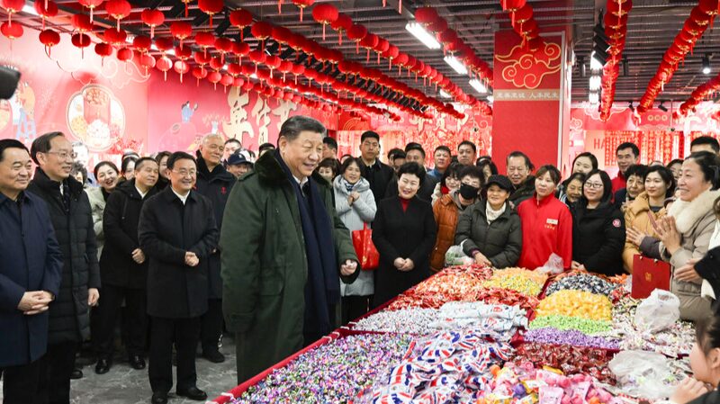 Chinese_Leader_Xi_Jinping_Visits_Shenyang_Ahead_of_Spring_Festival