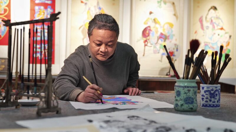 Dive_into_Mianzhu_s_Artistic_Heritage__Live_Exploration_of_New_Year_Paintings
