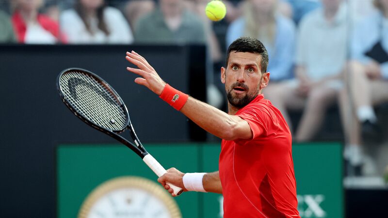 Djokovic Injured by Falling Bottle After Rome Victory Djokovic_Injured_by_Falling_Bottle_After_Rome_Victory