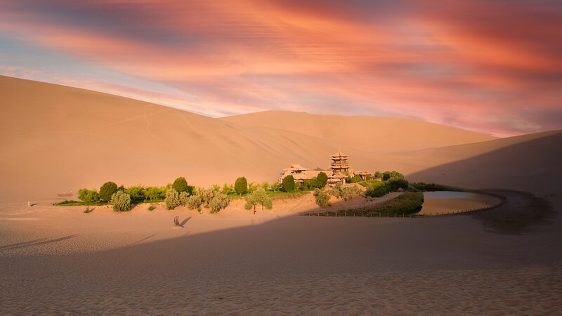 Experience the Magic of Crescent Lake at the 6th Silk Road Cultural Expo Experience_the_Magic_of_Crescent_Lake_at_the_6th_Silk_Road_Cultural_Expo video poster