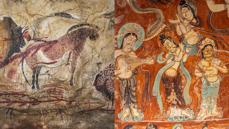 Exploring_Timeless_Treasures__France_s_Lascaux_Cave_and_the_Chinese_Mainland_s_Mogao_Grottoes