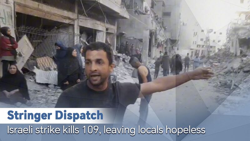 Gaza Airstrike Kills Over 100, Sparking Despair Among Locals Gaza_Airstrike_Kills_Over_100__Sparking_Despair_Among_Locals video poster