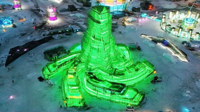 Harbin_Unveils_Stunning_Dragon_Themed_Ice_Tower_for_2024_Year_of_the_Dragon - My Global News: Voices of a New Era Harbin_Unveils_Stunning_Dragon_Themed_Ice_Tower_for_2024_Year_of_the_Dragon