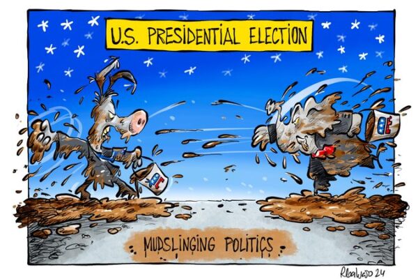 Harris vs. Trump: 2024 U.S. Presidential Race Enters Mudslinging Phase Harris_vs__Trump__2024_U_S__Presidential_Race_Enters_Mudslinging_Phase