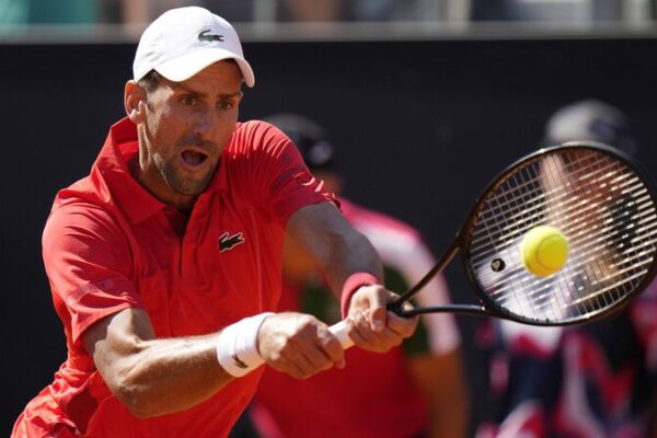 Novak Djokovic Stumbles at Italian Open After Unexpected Bottle Incident Novak_Djokovic_Stumbles_at_Italian_Open_After_Unexpected_Bottle_Incident