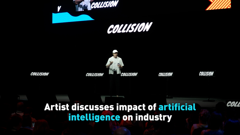 Renowned_Artist_Timothy_Goodman_Discusses_AI_s_Impact_on_Art_at_Collision_2024 video poster