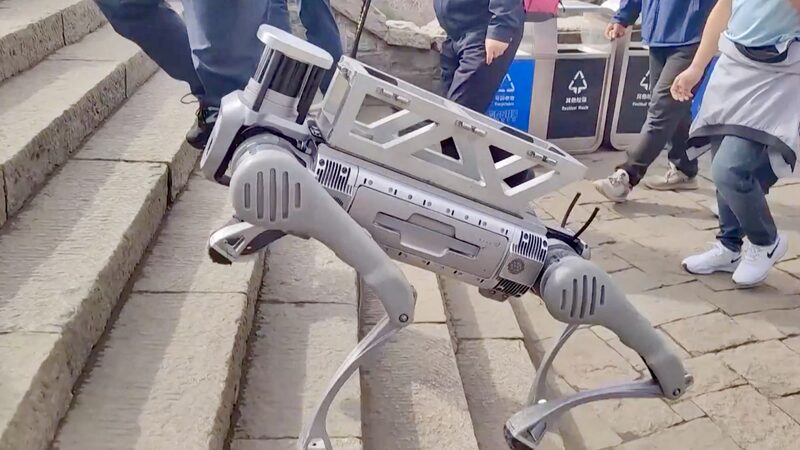 Robot_Dogs_Revolutionize_Trash_Management_at_Mount_Taishan_poster - My Global News: Voices of a New Era Robot_Dogs_Revolutionize_Trash_Management_at_Mount_Taishan video poster