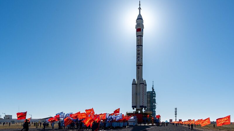Shenzhou-17 Soars to China Space Station Shenzhou_17_Soars_to_China_Space_Station video poster