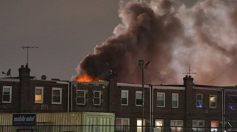 Small_Jet_Crashes_Near_Roosevelt_Mall_Seconds_After_Takeoff_in_Philadelphia video poster