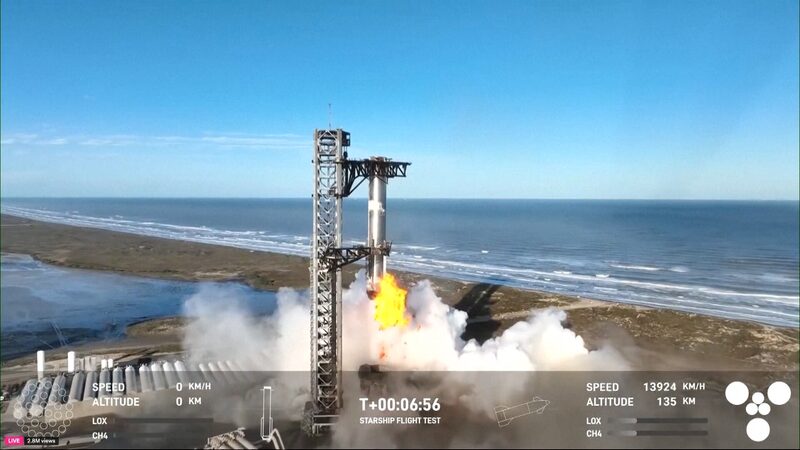 SpaceX_Successfully_Catches_Starship_Booster__Loses_Contact_with_Spacecraft - My Global News: Voices of a New Era SpaceX_Successfully_Catches_Starship_Booster__Loses_Contact_with_Spacecraft