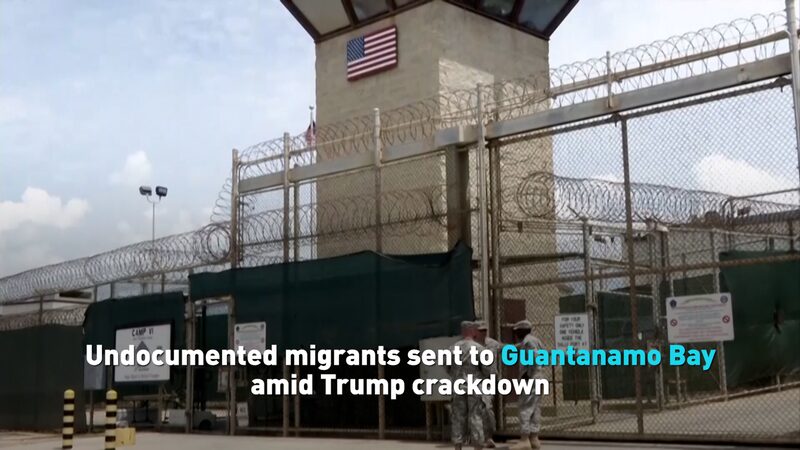US_Transfers_Undocumented_Migrants_to_Guantanamo_Bay_Amid_Trump_s_Crackdown video poster