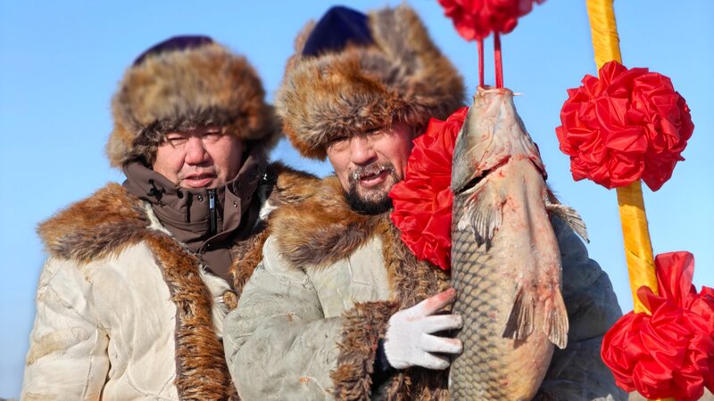 Ulungur_Lake_Kicks_Off_Annual_Winter_Fishing_Harvest_in_Xinjiang - My Global News: Voices of a New Era Ulungur_Lake_Kicks_Off_Annual_Winter_Fishing_Harvest_in_Xinjiang