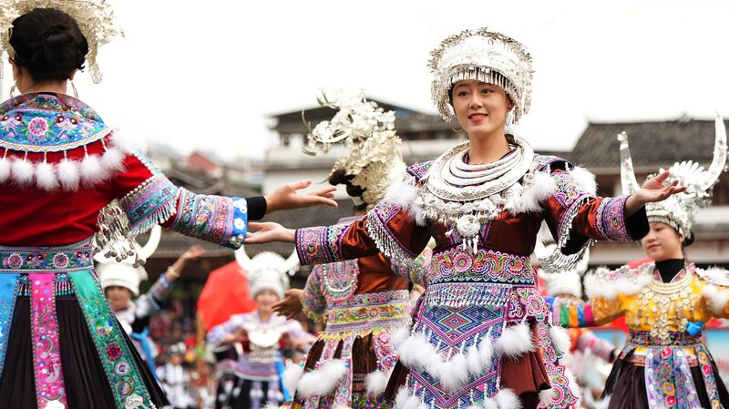 Vibrant_Lusheng_and_Horse_Fighting_Festival_Lights_Up_Guangxi