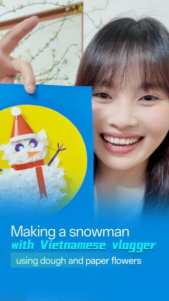 Vietnamese_Vlogger_Tieu_Thanh_Celebrates_Asian_Winter_Games_2025_with_Artistic_Snowman video poster