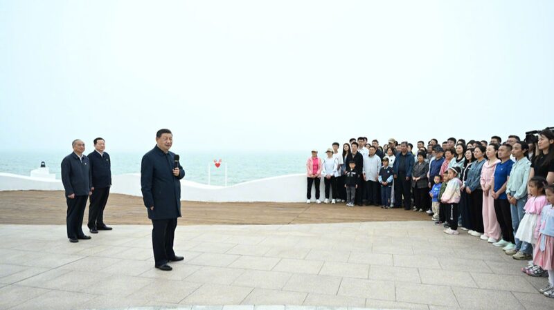 Xi_Jinping_Advocates_for_Hard_Work_to_Enhance_People_s_Well_being_in_Rizhao_Visit