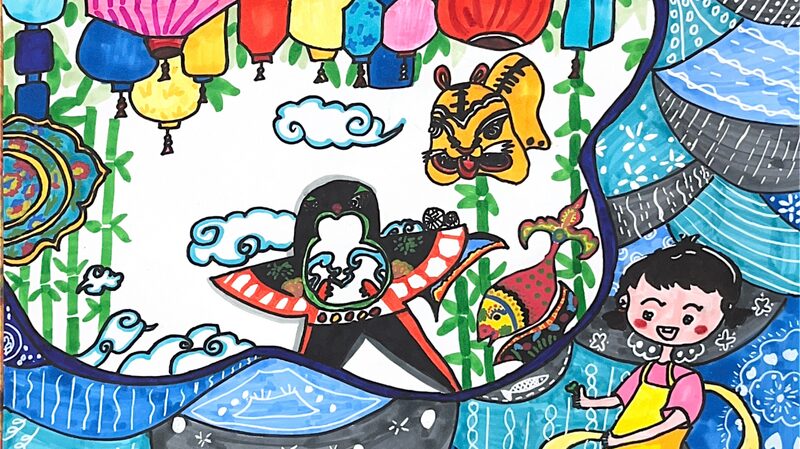 Young_Artist_Wang_Yaqi_Wins_First_Prize_in_Global_Children_s_Art_Project