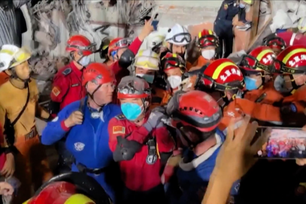 Chinese Rescue Team Frees Woman in Myanmar Hotel Collapse Chinese_Rescue_Team_Frees_Woman_in_Myanmar_Hotel_Collapse video poster