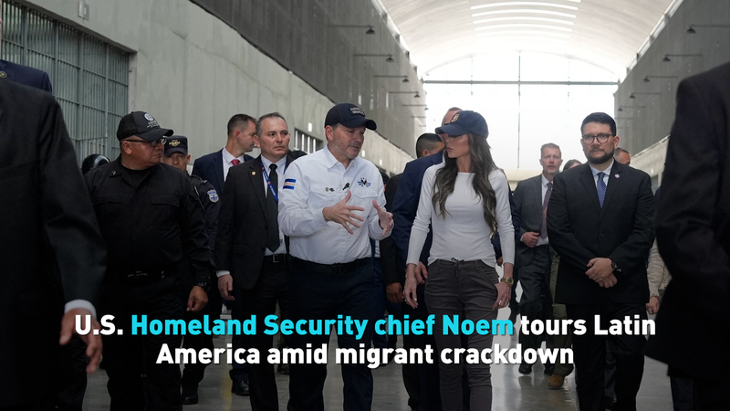 Homeland Security Chief Tours Latin America Amid Migration Crackdown Homeland_Security_Chief_Tours_Latin_America_Amid_Migration_Crackdown video poster