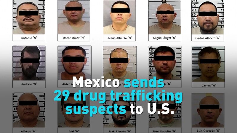 Mexico_Transfers_29_Drug_Trafficking_Suspects_to_the_U_S_ video poster