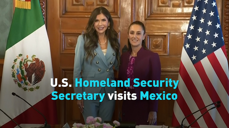 U_S__Homeland_Security_Chief_Concludes_Latin_Tour_in_Mexico video poster