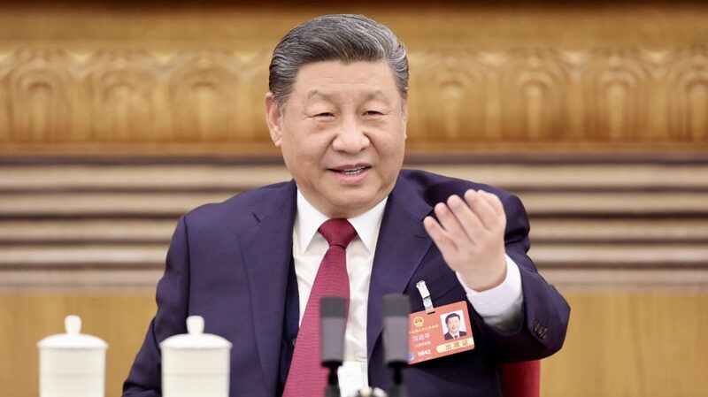Xi_Jinping_Engages_in_Key_Deliberations_at_China_s_National_People_s_Congress video poster