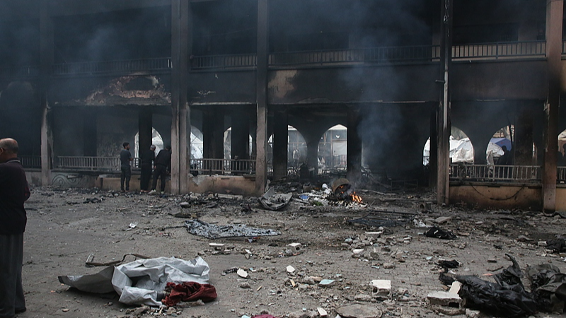 10_killed_in_Gaza_school_airstrike_as_hospital_is_hit