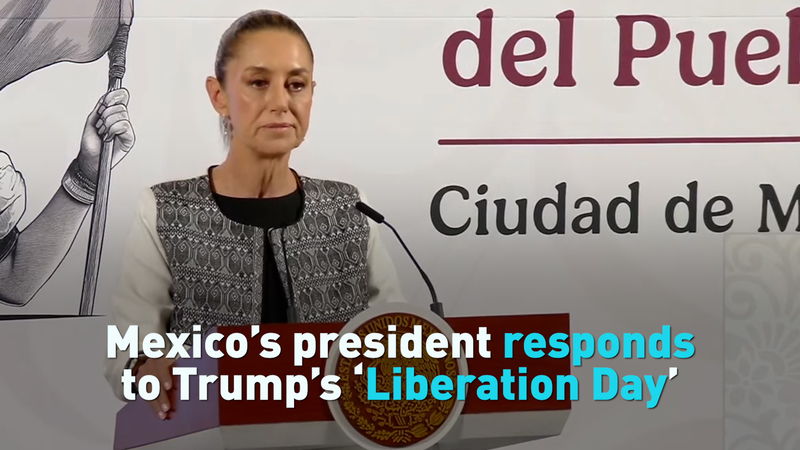 Mexico’s President Responds to Trump’s 'Liberation Day' Claims video poster