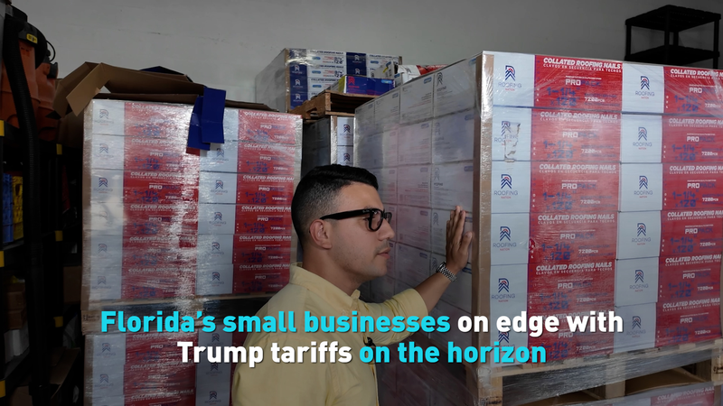 DY2CSUI3DP4AMB8RV4WI - My Global News: Voices of a New Era Florida’s Small Businesses Brace as Trump Tariffs Loom video poster