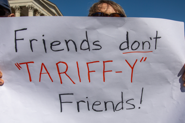 Hands Off: Europeans Rally Against Trump Tariff Moves Hands_Off__Europeans_Rally_Against_Trump_Tariff_Moves