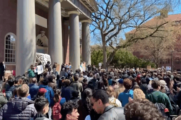 Harvard Community Protests Trump’s Threats on International Students Harvard_Community_Protests_Trump_s_Threats_on_International_Students video poster