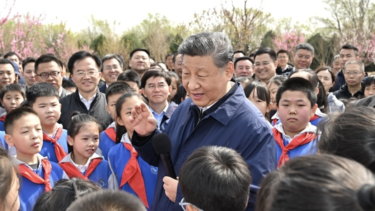 President_Xi_Inspires_Youth_in_13th_Tree_Planting_Initiative_poster - My Global News: Voices of a New Era President_Xi_Inspires_Youth_in_13th_Tree_Planting_Initiative video poster