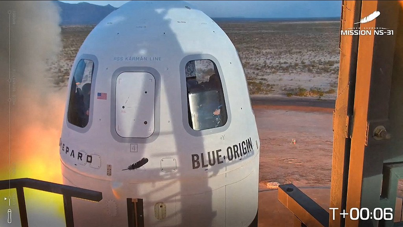SKAXHLAXIH0HSXPOEXW1 - My Global News: Voices of a New Era Historic Launch: Blue Origin’s All-Female Crew Soars to Space