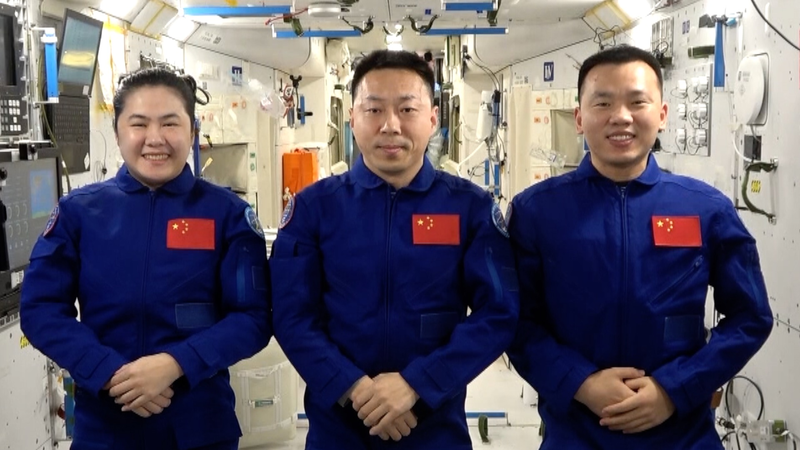 Shenzhou_19_Crew_Welcomes_Shenzhou_20_on_10th_China_Space_Day_poster - My Global News: Voices of a New Era Shenzhou_19_Crew_Welcomes_Shenzhou_20_on_10th_China_Space_Day video poster