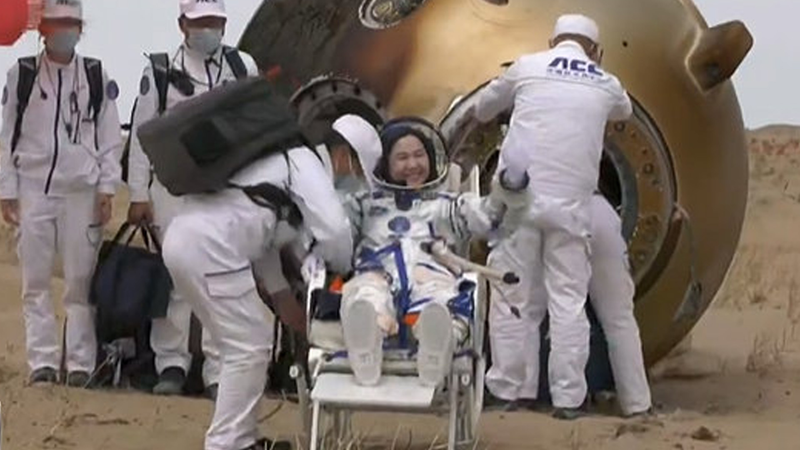 Shenzhou_19_s_Wang_Haoze_Steps_Out_of_Capsule_After_Safe_Landing_poster - My Global News: Voices of a New Era Shenzhou_19_s_Wang_Haoze_Steps_Out_of_Capsule_After_Safe_Landing video poster