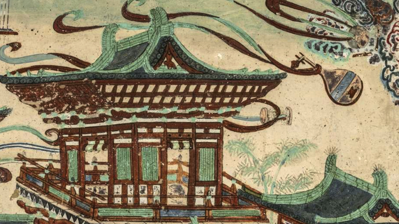 Tang_Dynasty_Mural_Unveils_Divine_Blueprint_in_Dunhuang_Mogao_Cave_217