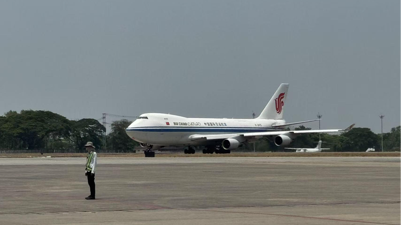 Third_Batch_of_Earthquake_Relief_Supplies_Arrives_in_Yangon