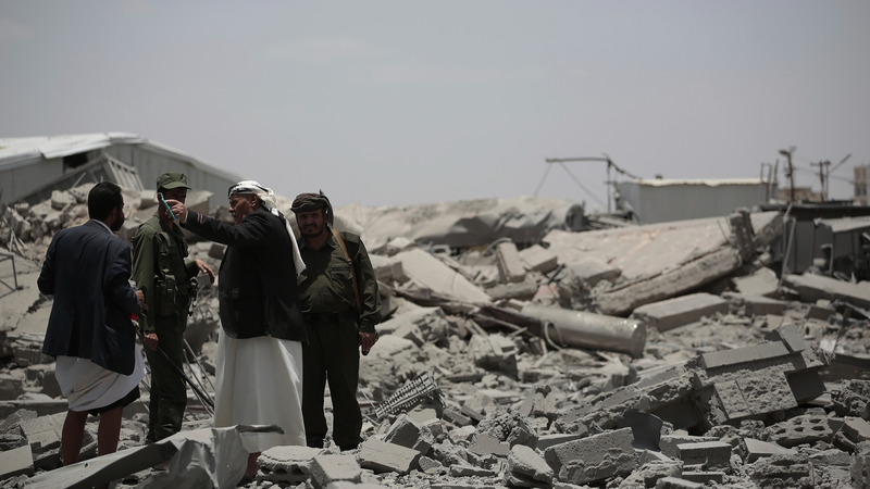 US_Airstrikes_in_Sanaa_Kill_At_Least_8__Dozens_Wounded